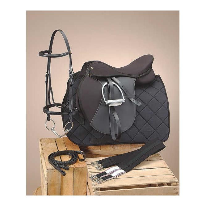 Image of JT Pro-Am Vielseitigkeits-Sattel Set - Schwarz - bei Hauptner.ch