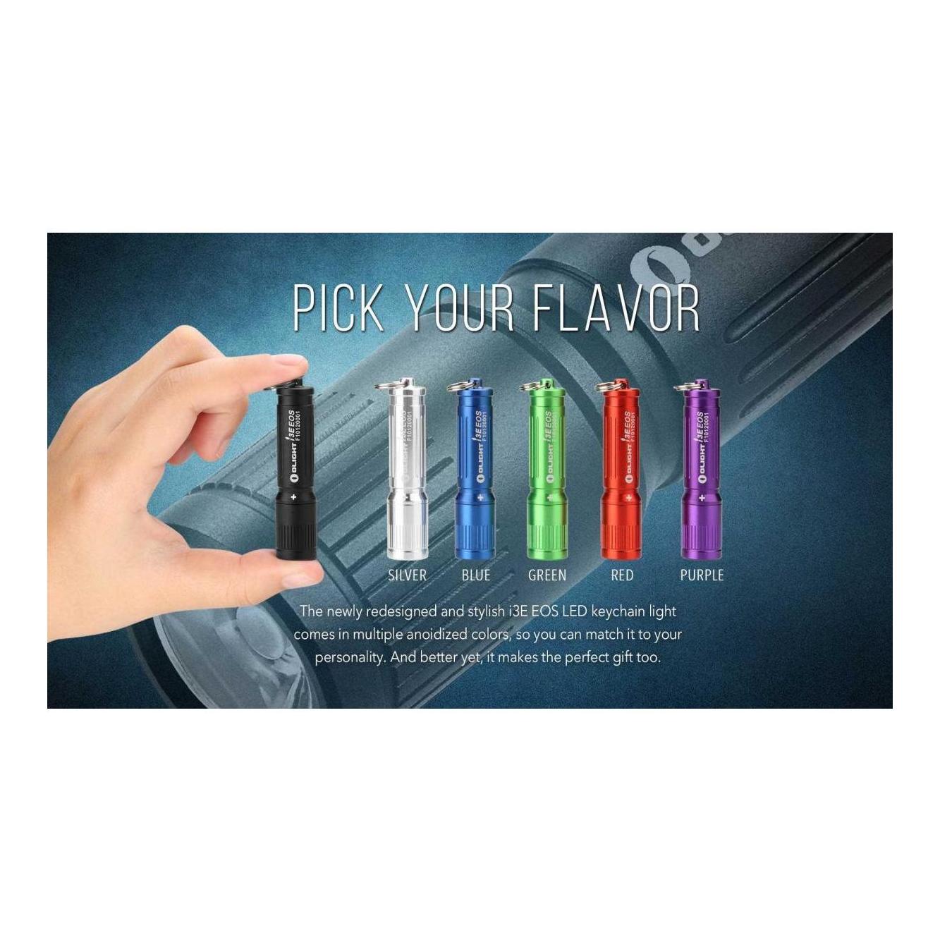 I3E LED Schlüsselanhänger - Schwarz