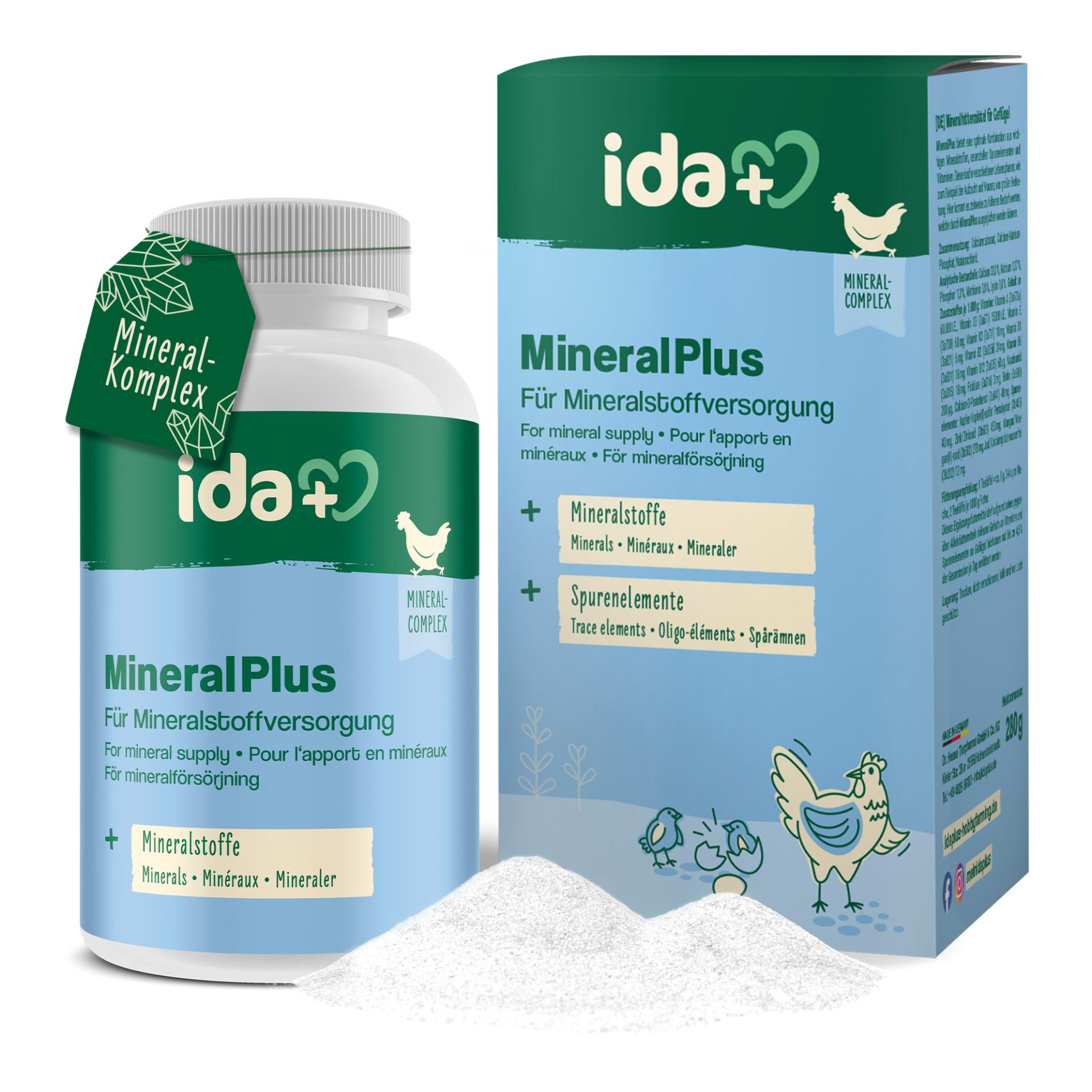 IdaPlus MineralPlus - für eine optimale Mineralstoffversorgung