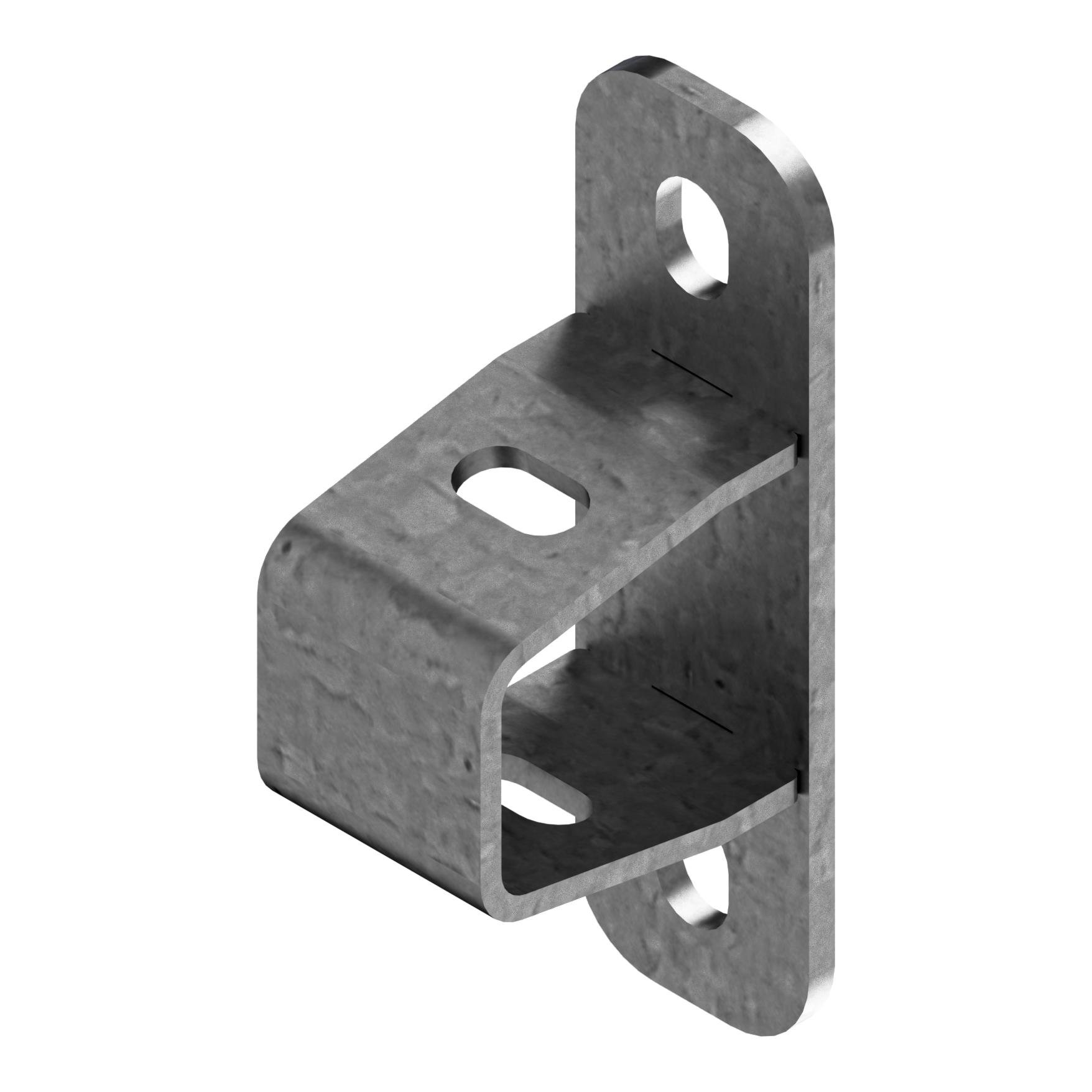 Kälberbox: Aufnahme Wandriegel