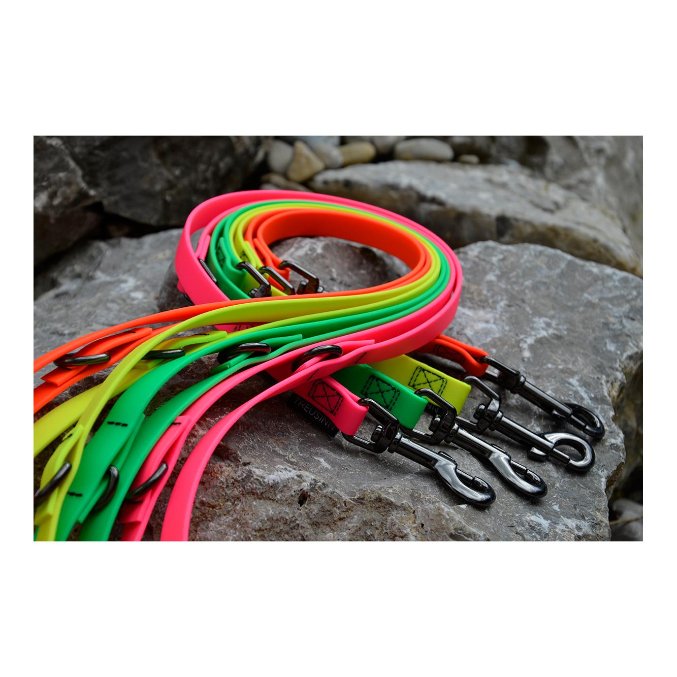 Hundeleine Biothane STAY verstellbar, 2m