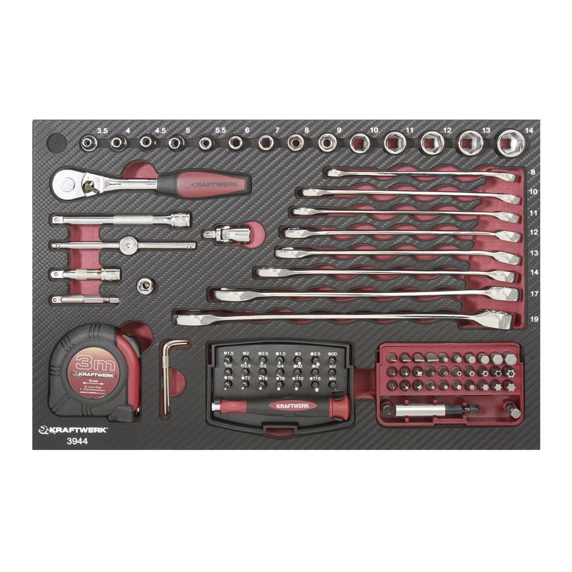 Profi-Alu-Werkzeugkoffer - 123-tlg.