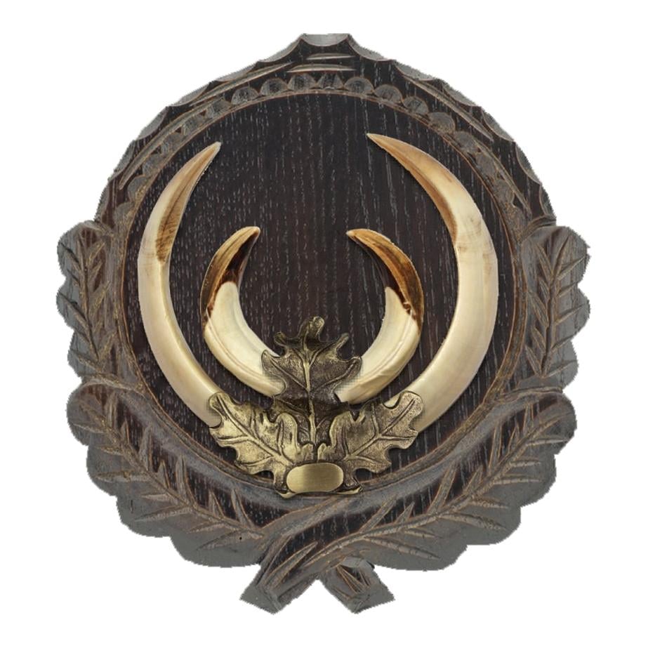 Eichenlaub 1 für Keilerwaffen - Bronze