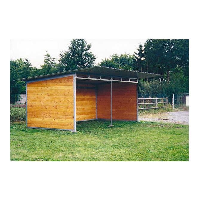 Growi Weidehütte – 10,5 x 3,5 m - Braun