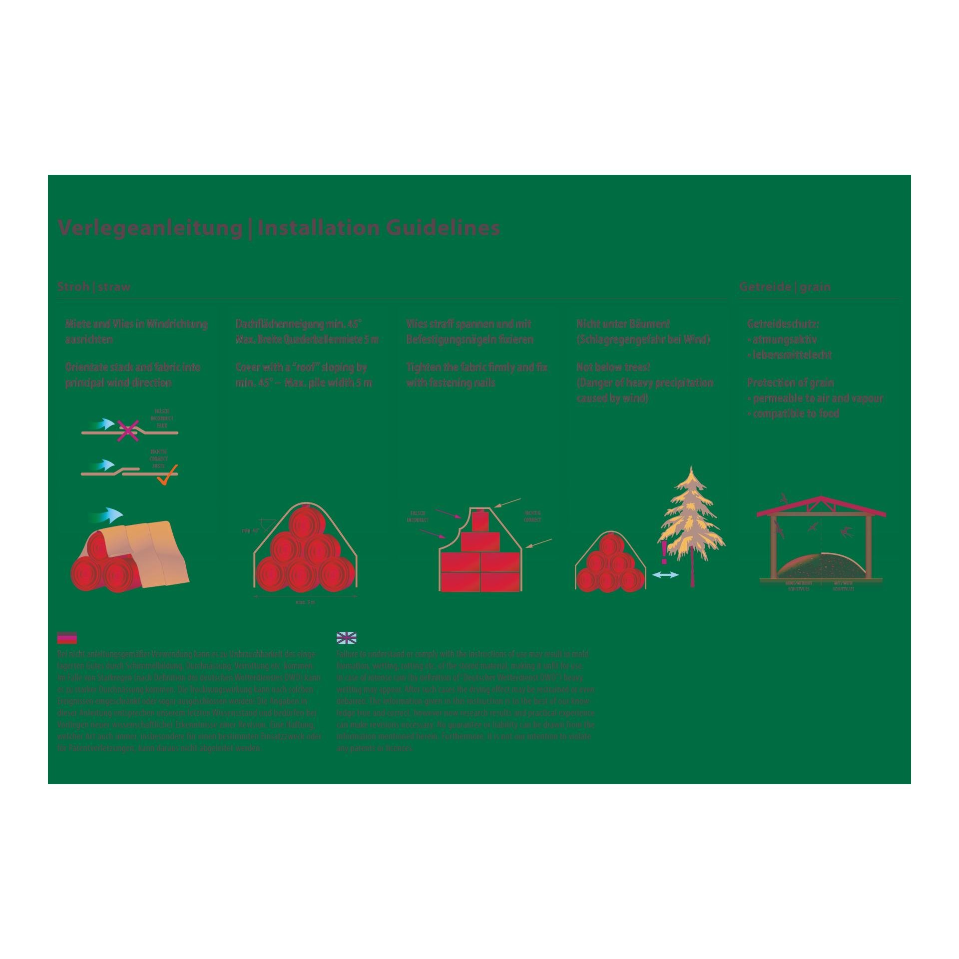 AGRIplus-Strohballenschutz