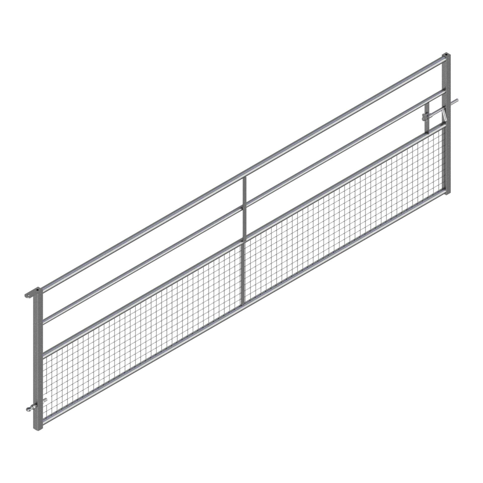 Weidezauntor - mit Gitter - Höhe 1.14 m