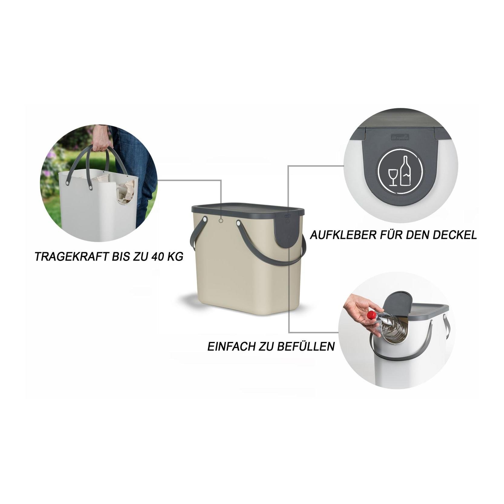 Abfall Recyclingsystem Albula