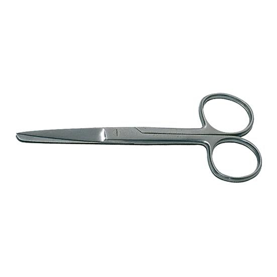 Schere gerade, stumpf-spitz