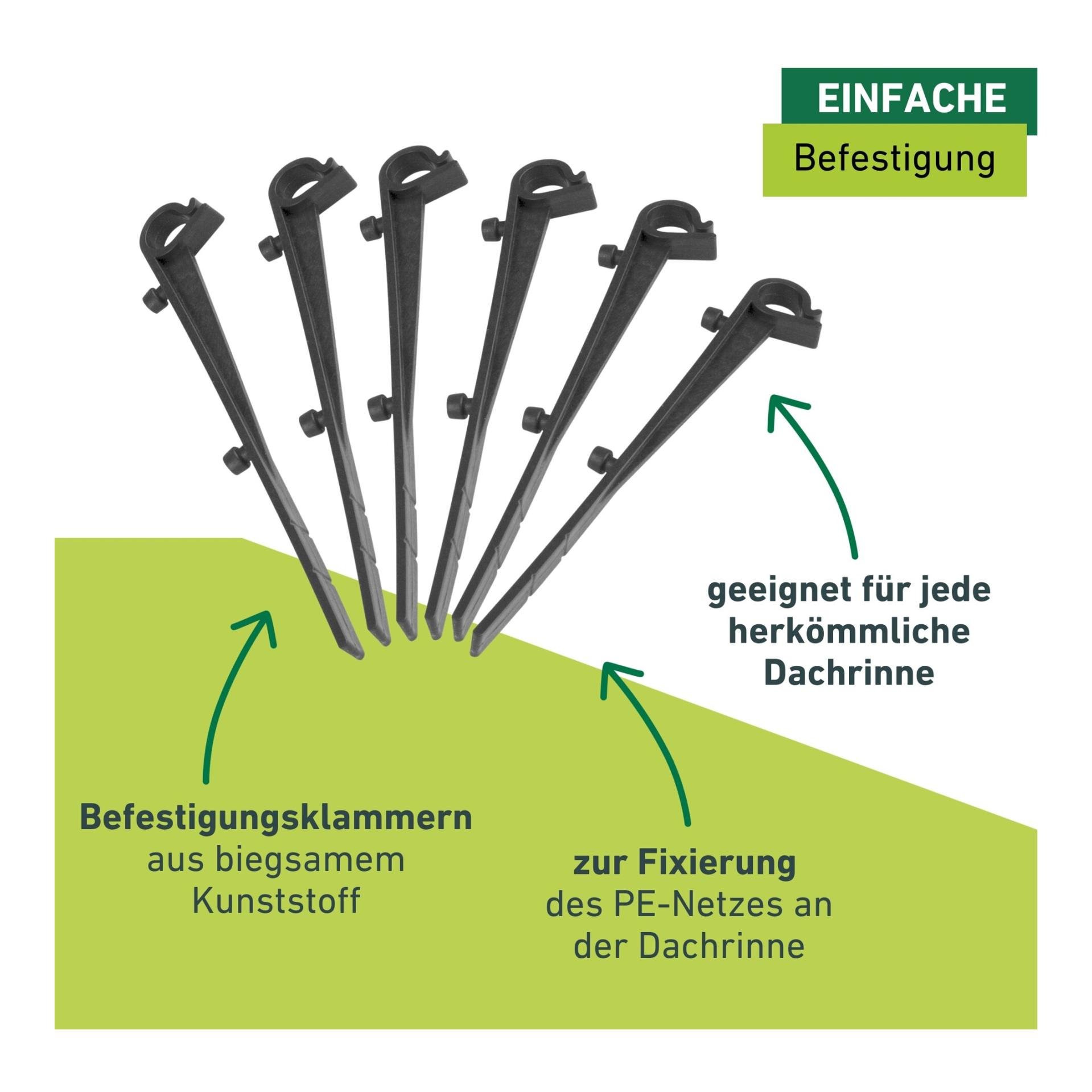 Windhager Dachrinnen - Laubschutz "Wave"