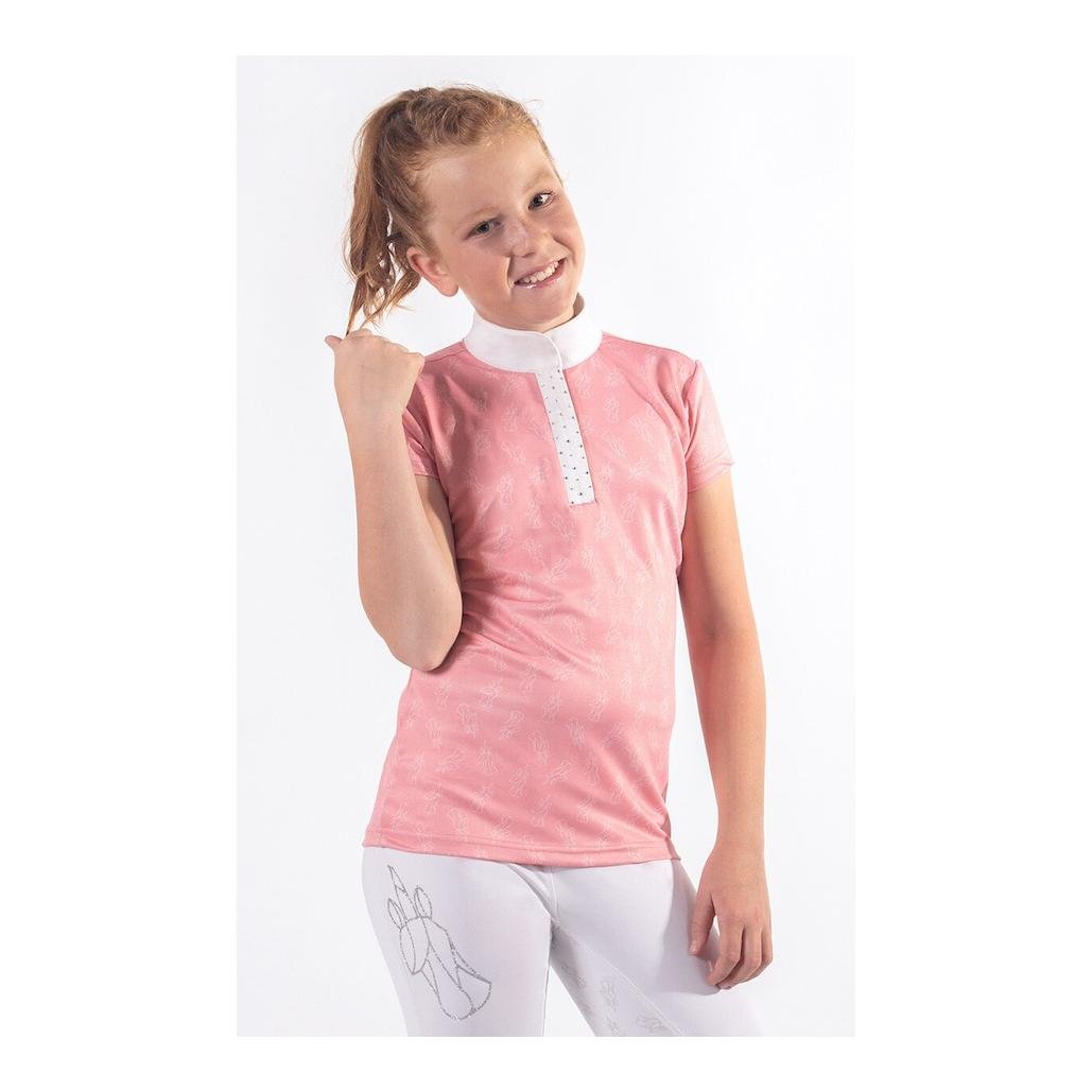 Image of QHP Turniershirt Jade Junior - blossom bei Hauptner.ch