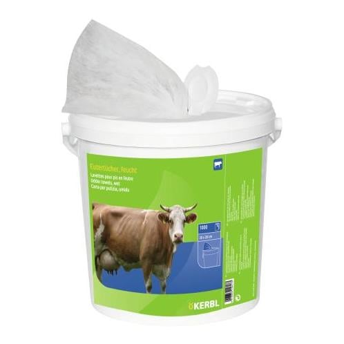 Image of Kerbl UDDERO CLEAN Eutertücher feucht Nachfüllpack bei Hauptner.ch