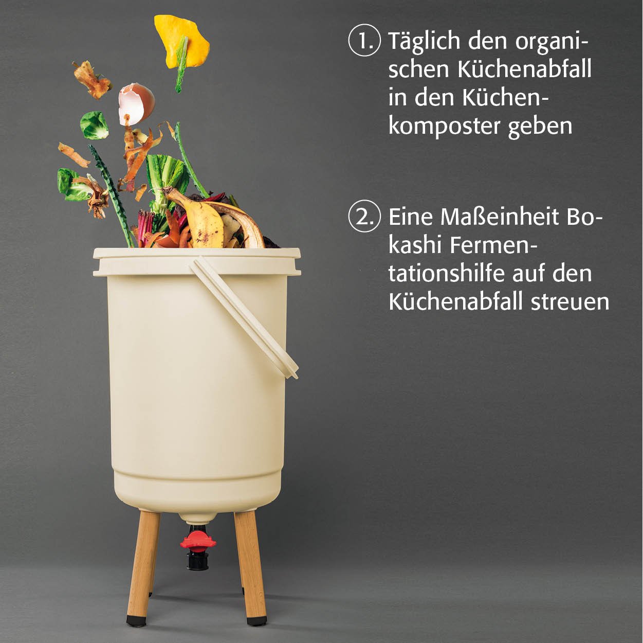 Bokashi Küchenkomposter - Sensei