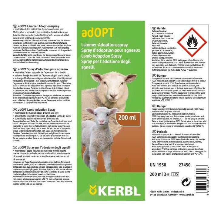 Lämmer-Adoptionsspray adOPT