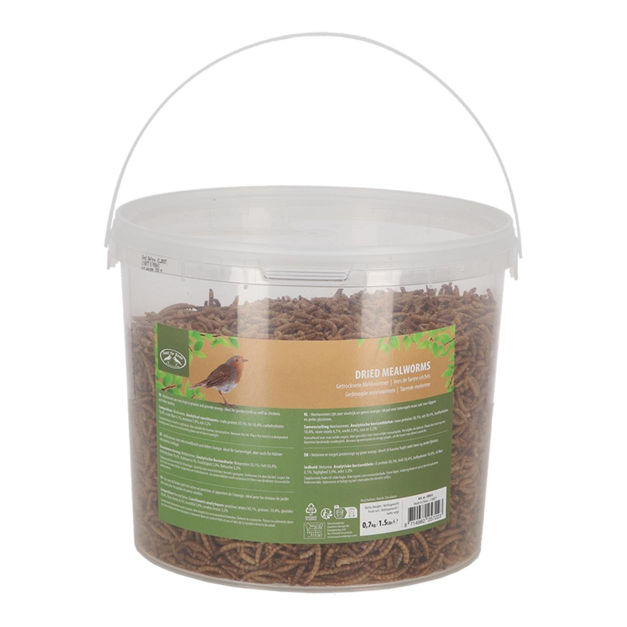 Getrocknete Mehlwürmer