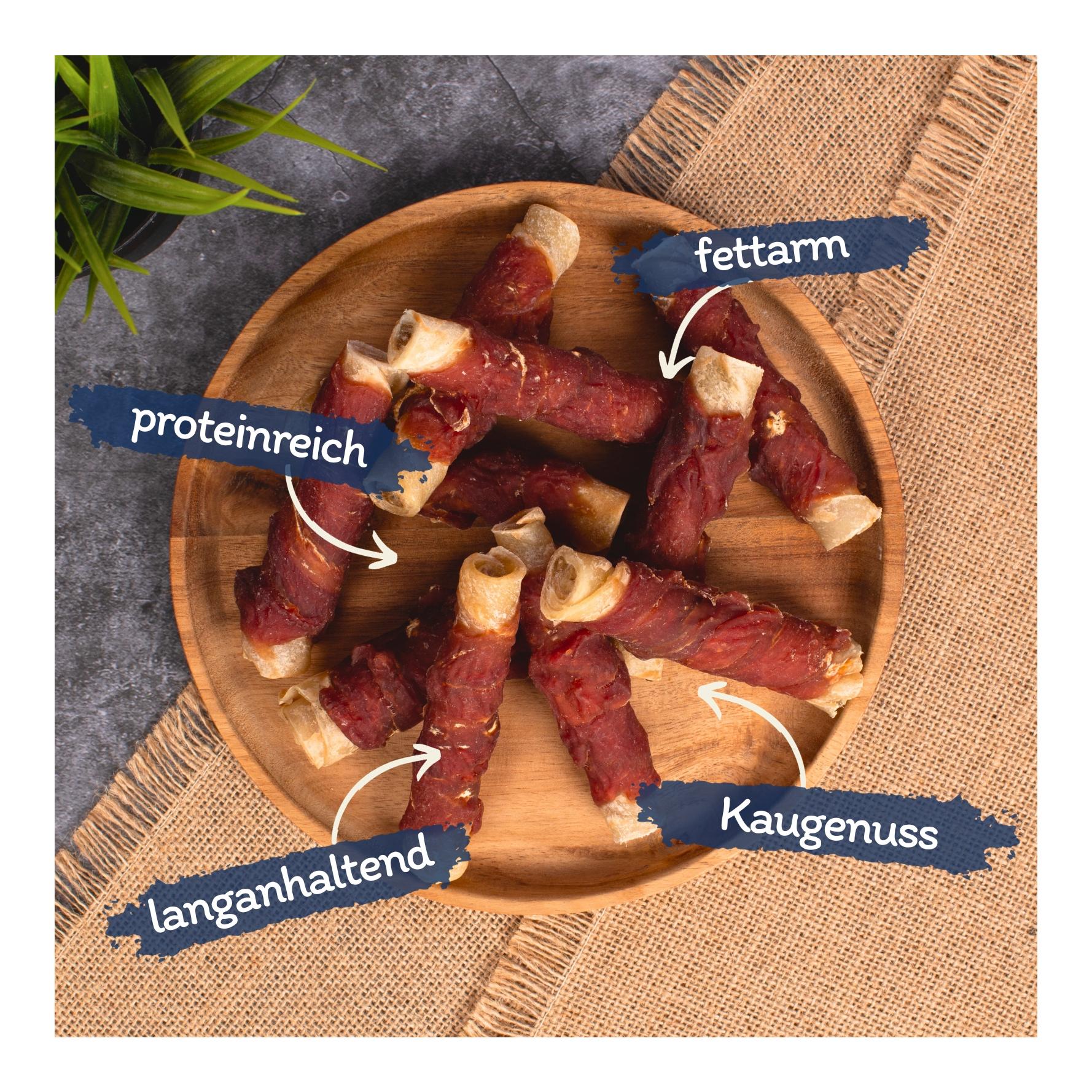 Kaurollen mit Entenbrust natur