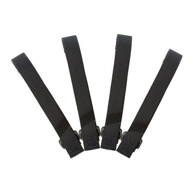 TacTie Befestigungsband 12.5cm (4er Pack) - Schwarz