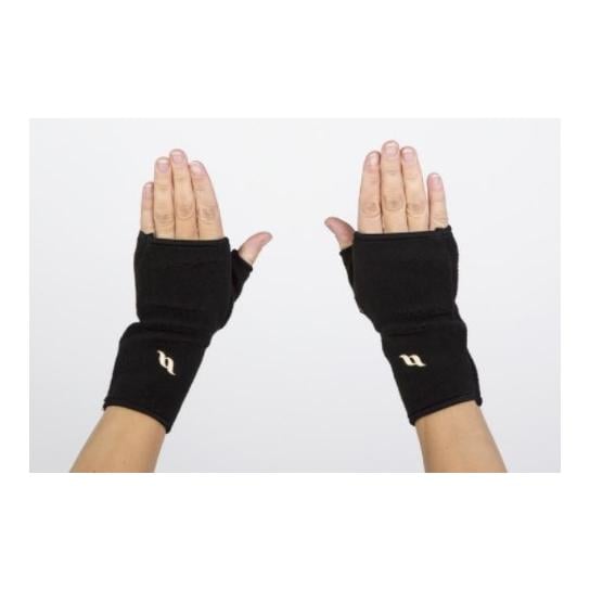 Halbhandschuhe Fleece - schwarz