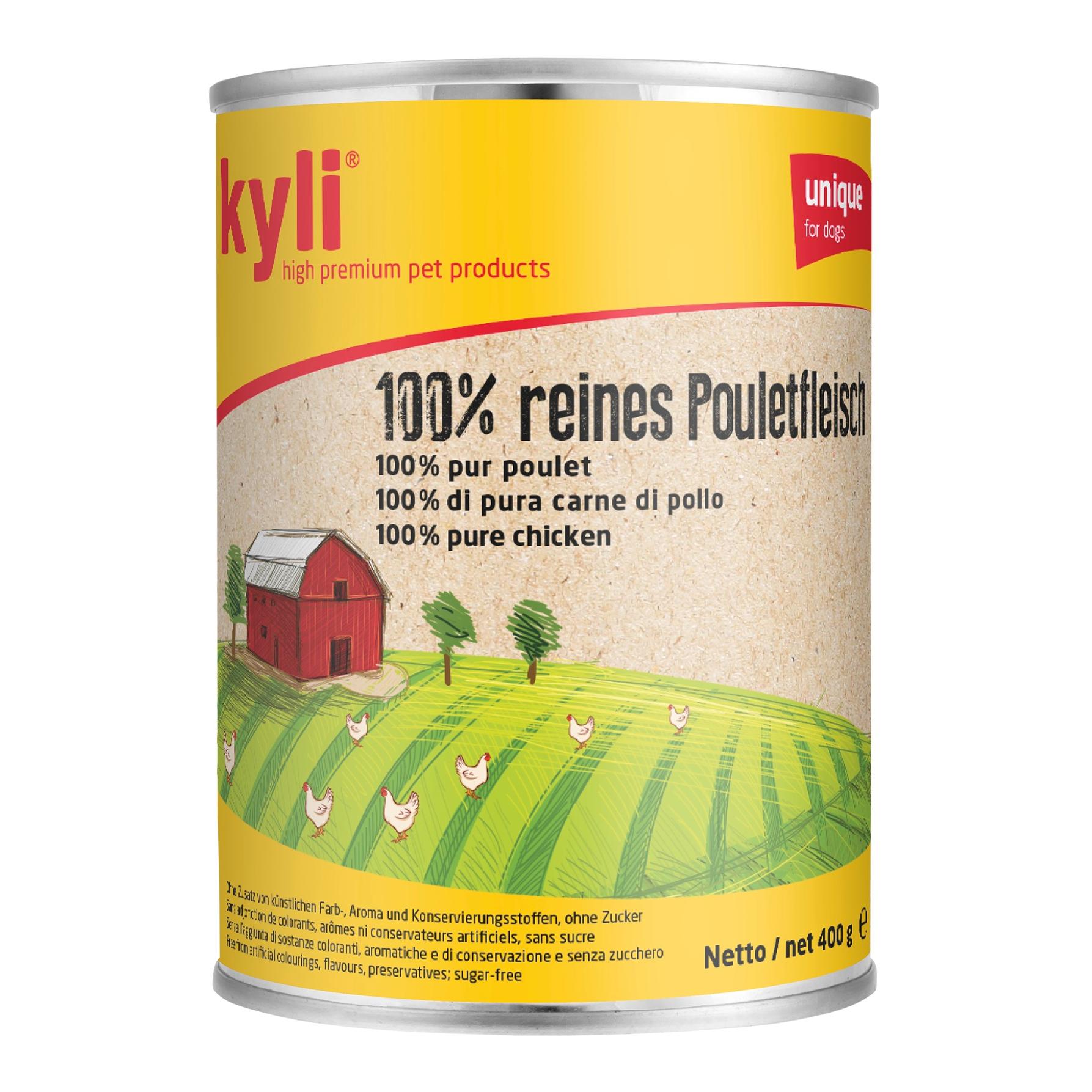 100 % viande de poulet