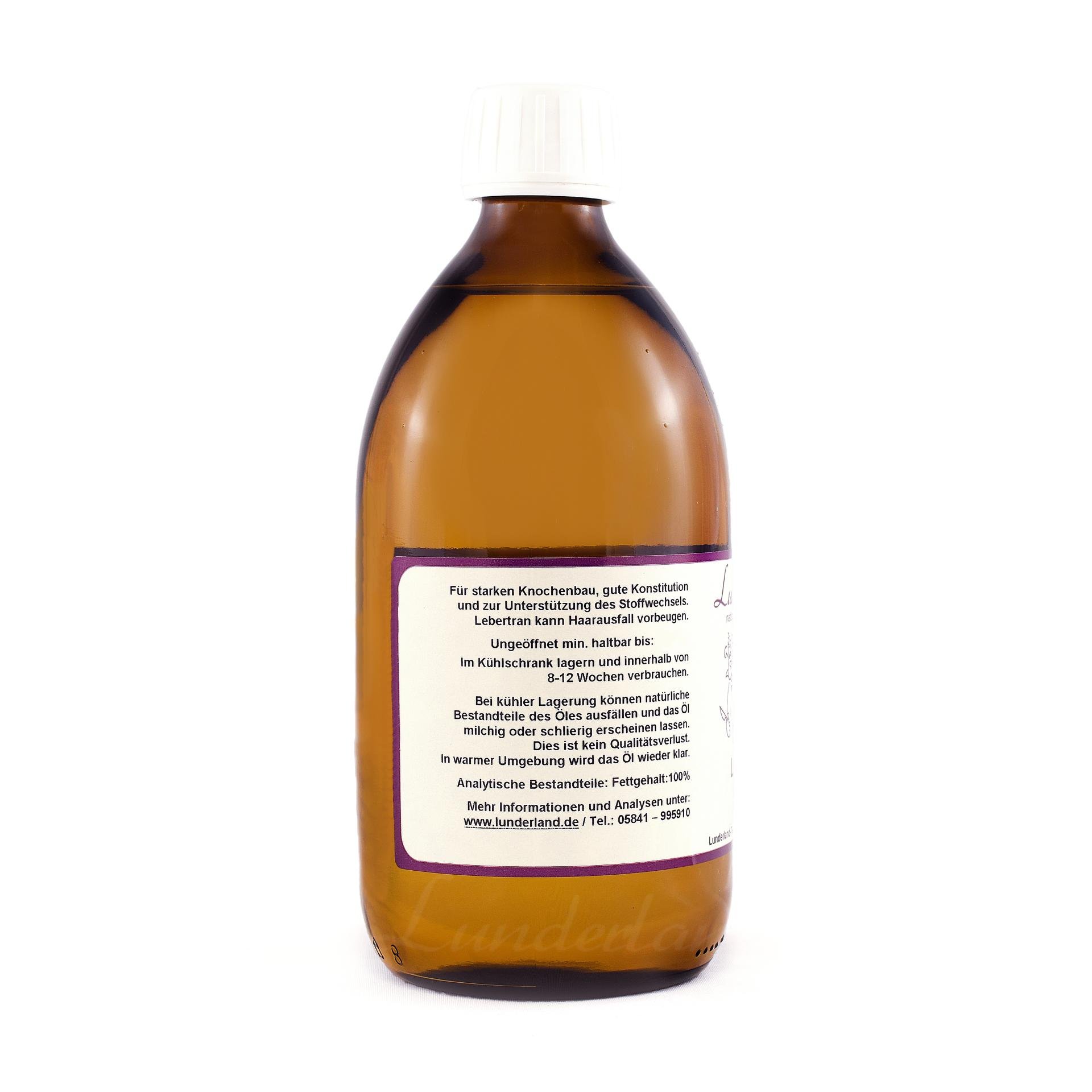 Dorschlebertran Ergänzungsfutter 250 ml