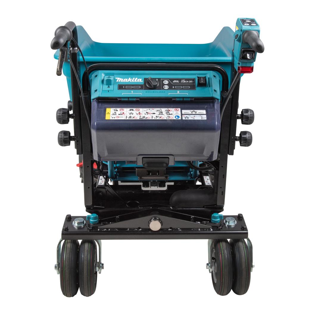 DCU602Z Akku-Schubkarre mit Elektro-Kippmulde LXT