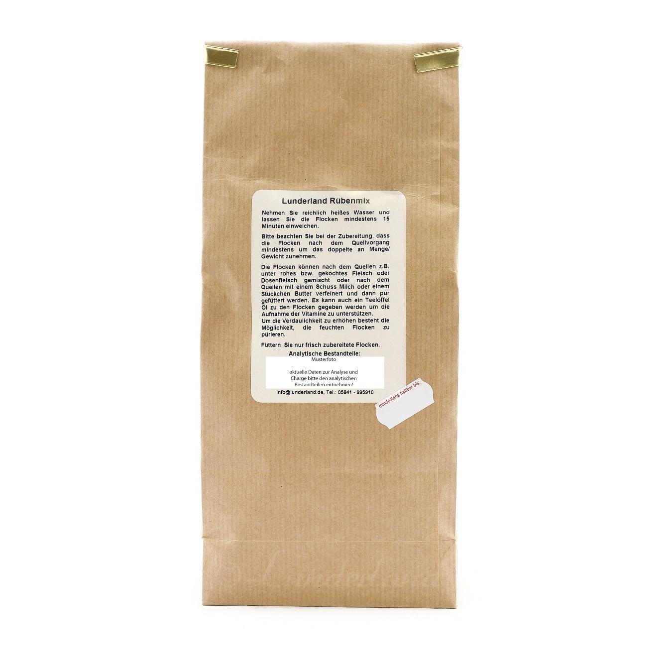 Rübenmix, Ergänzungsfuttermittel für Hunde