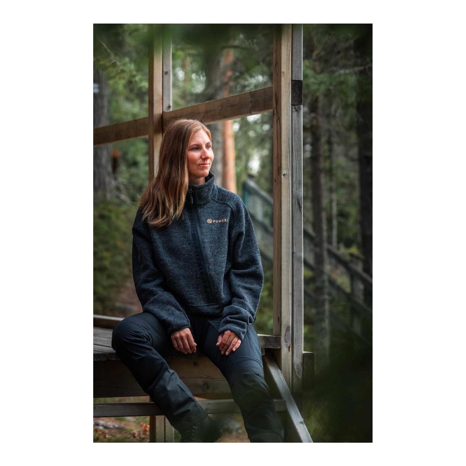 Hotagen Windbreaker Pull en laine