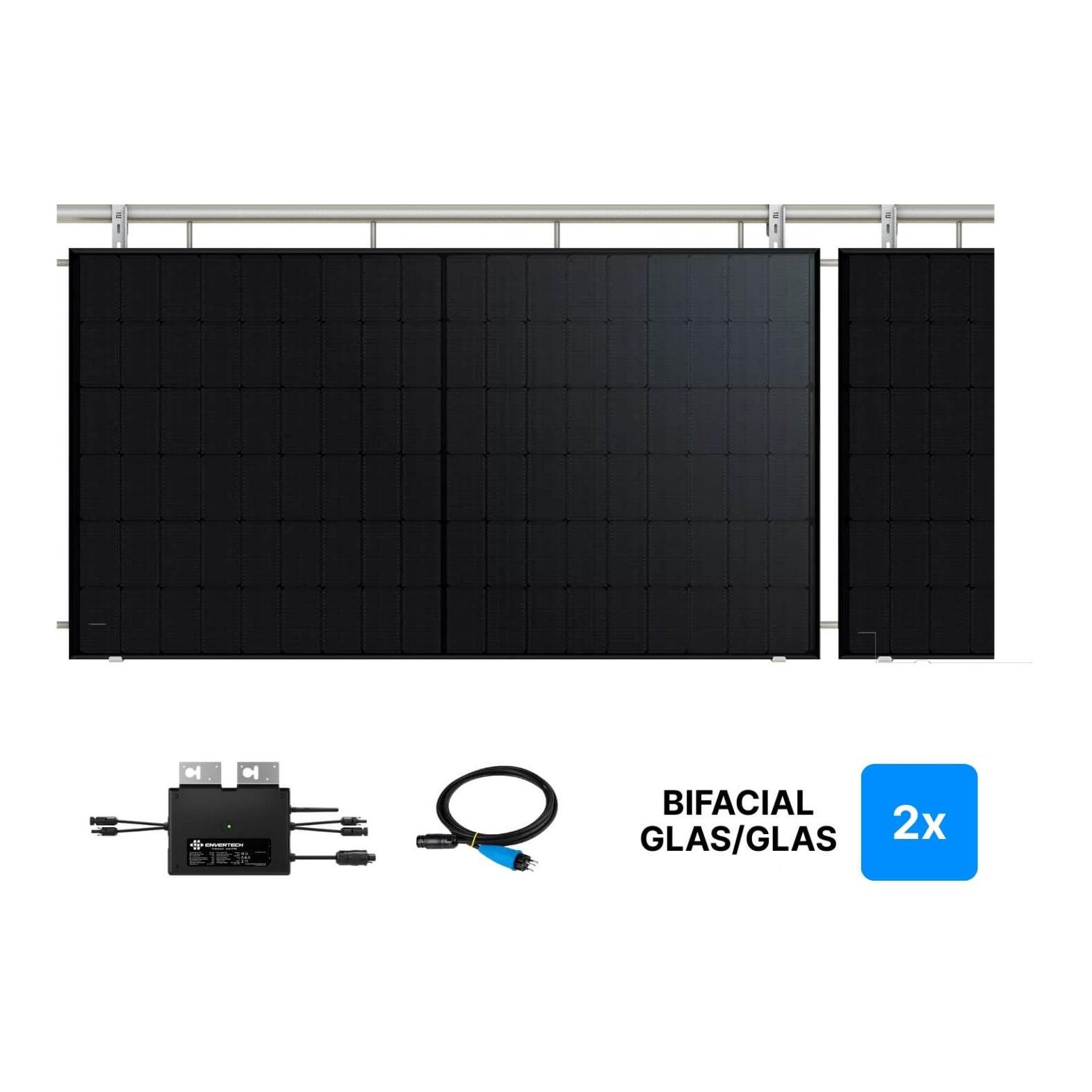 LightMate Hook - Balkonkraftwerk für die Geländermontage