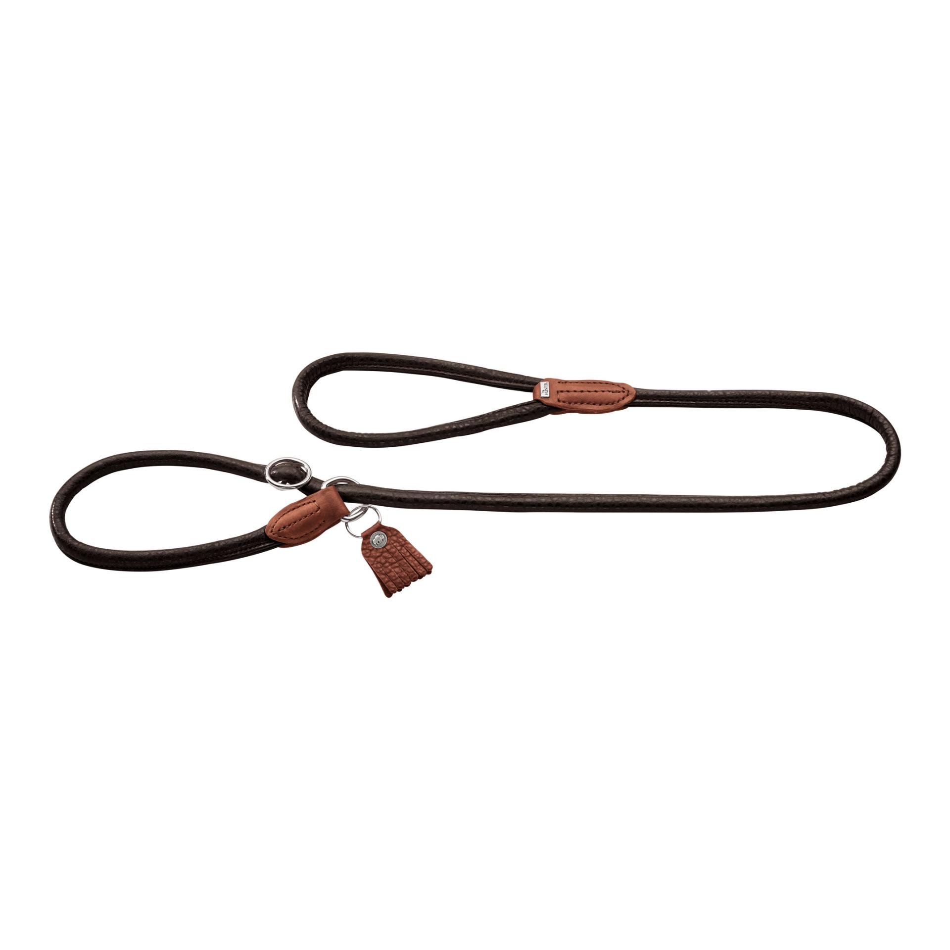 Image of Hunter Retrieverleine Round & Soft Cody Bisonleder - braun bei Hauptner.ch