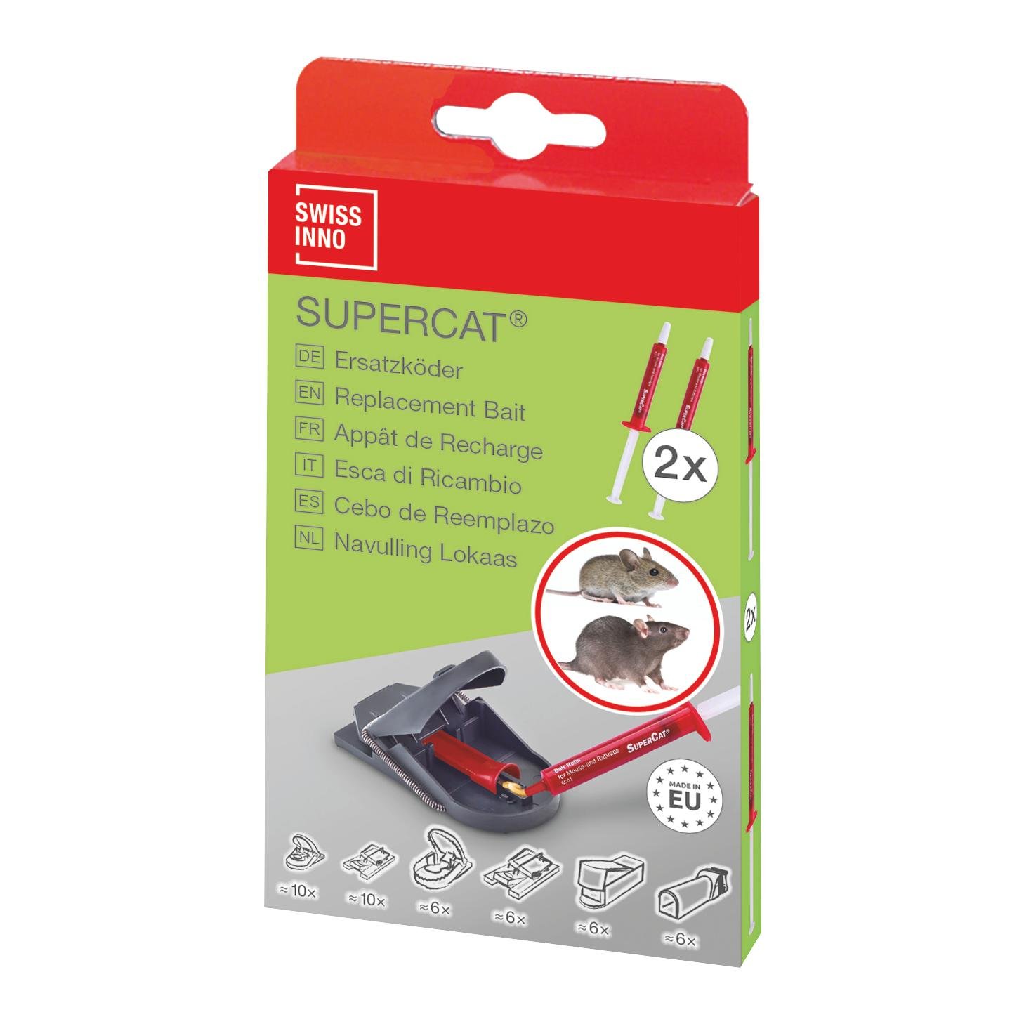 Köderspritze für Mäuse- & Rattenfallen