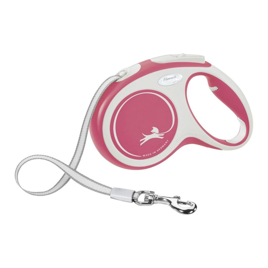 flexi New Comfort Gurt - rot/weiss