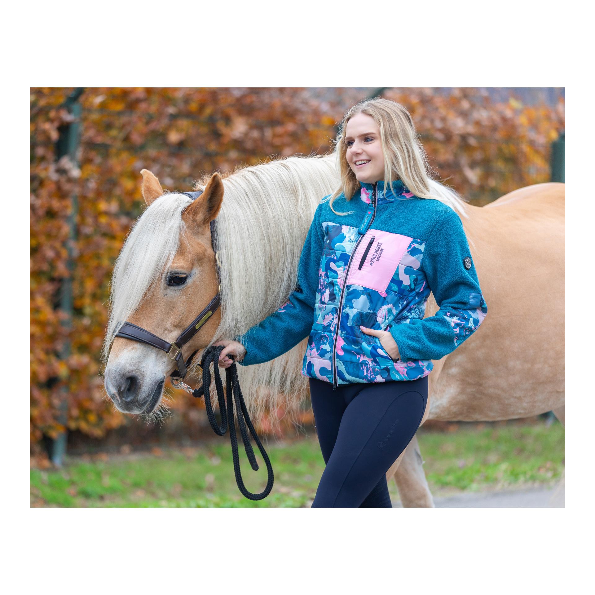 Teddyfleece Mix Jacke "Crazy Connection"