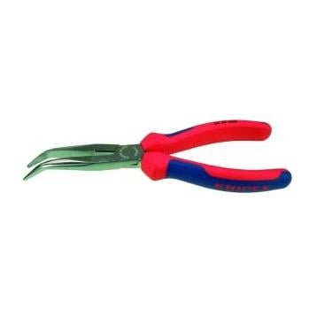 Image of Hawe Flachrundzange Knipex mit 45° Winkel - Rot/Blau - bei Hauptner.ch