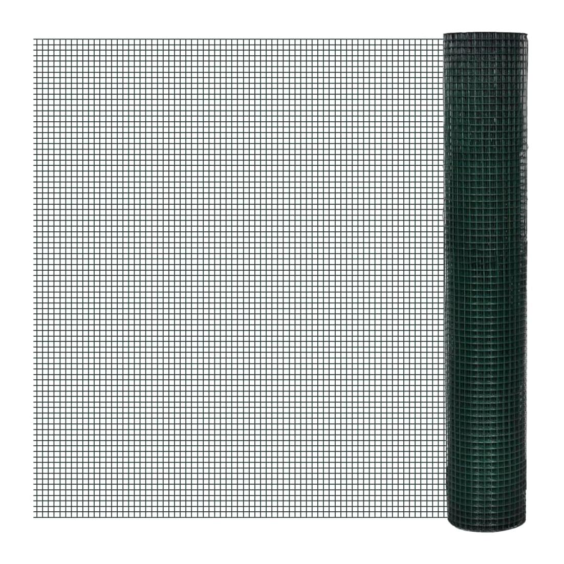 Grillage galvanisé - plastifié - 13 x 1.20 mm