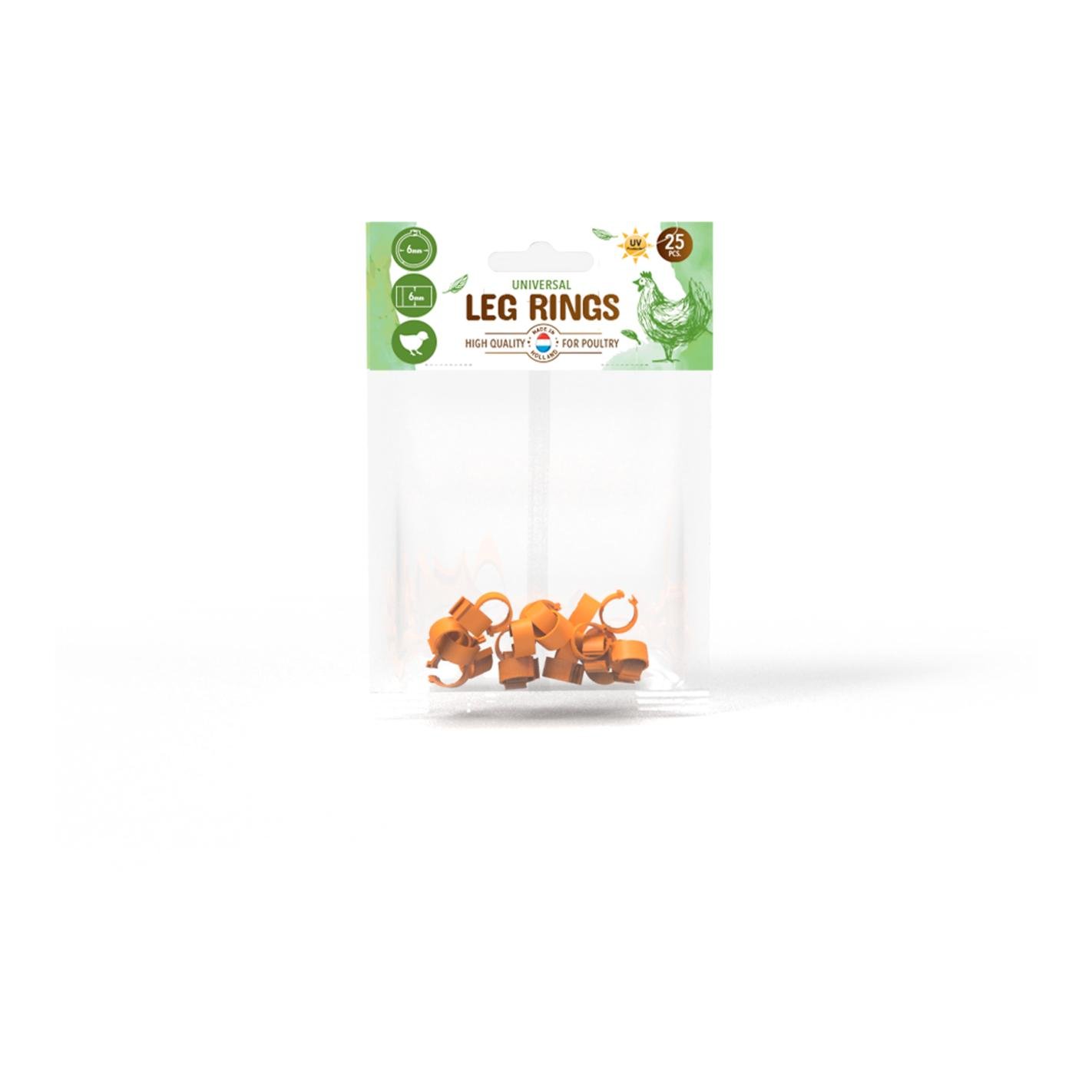 Hühnerfussringe 25 Stk.