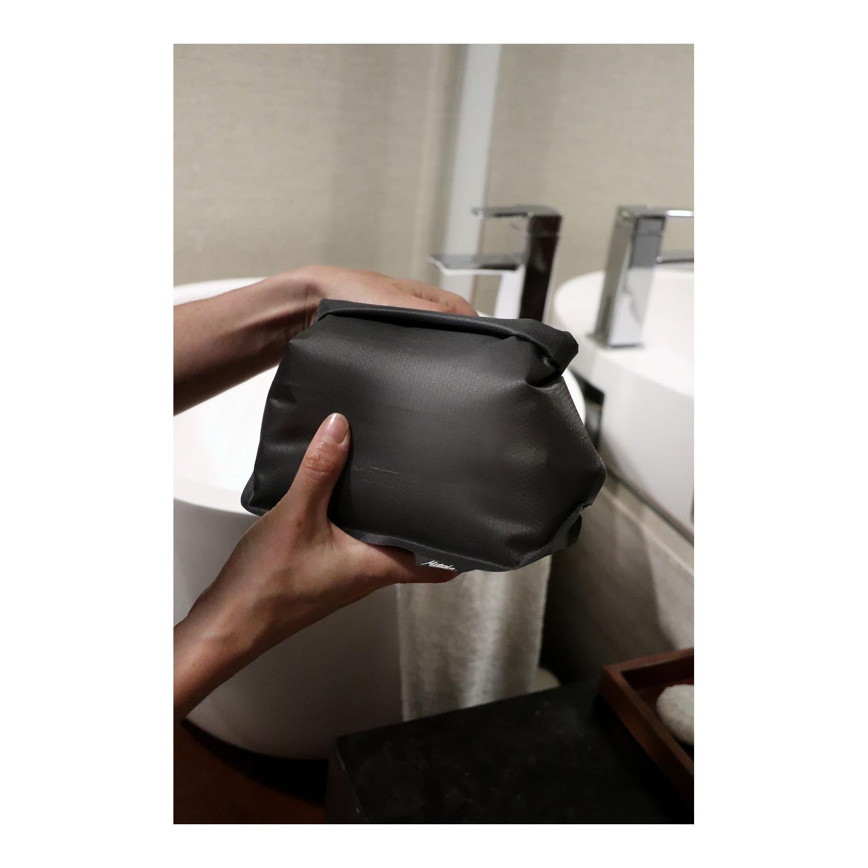 FlatPak Necessaire wasserfest - Schwarz