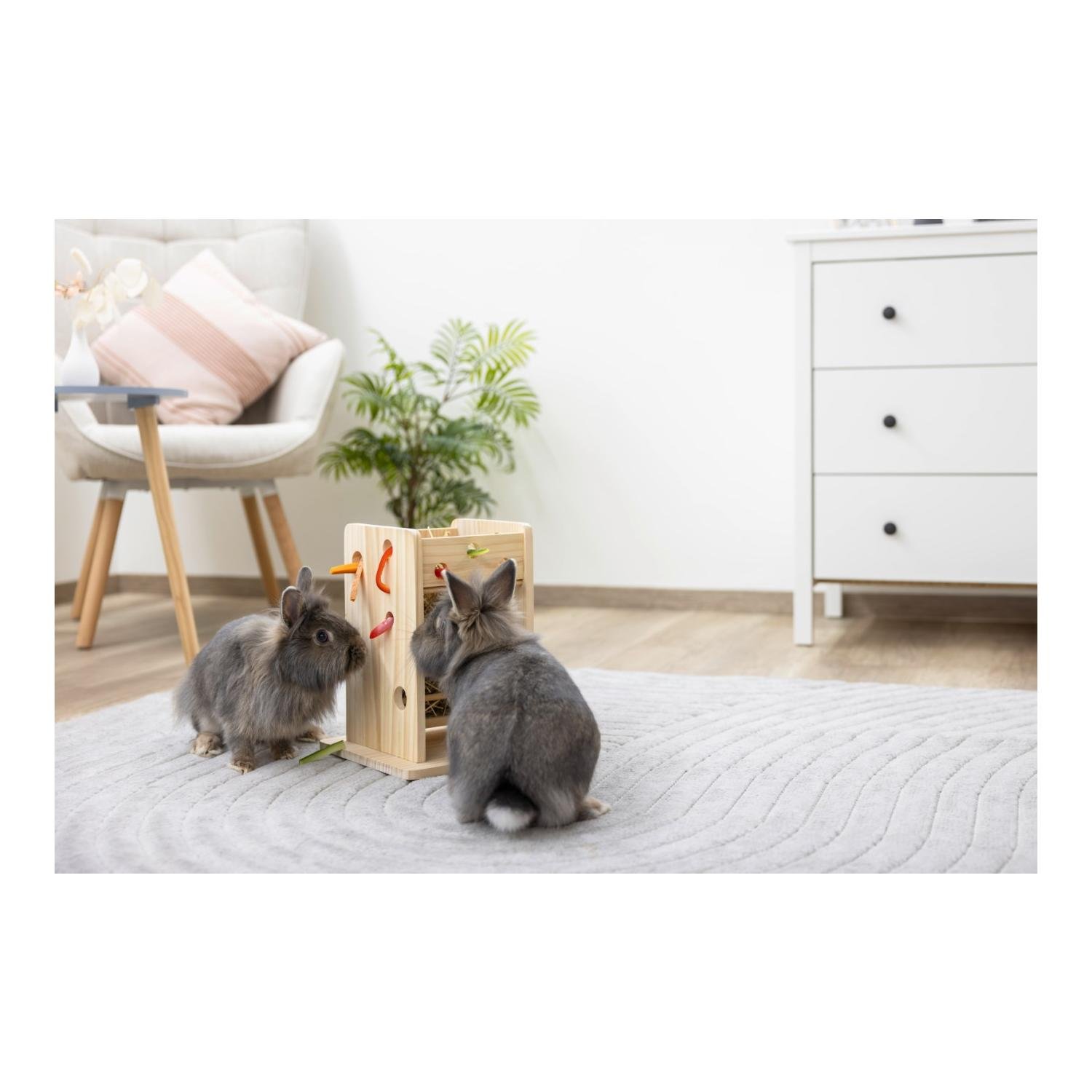 Tour à foin et à légumes