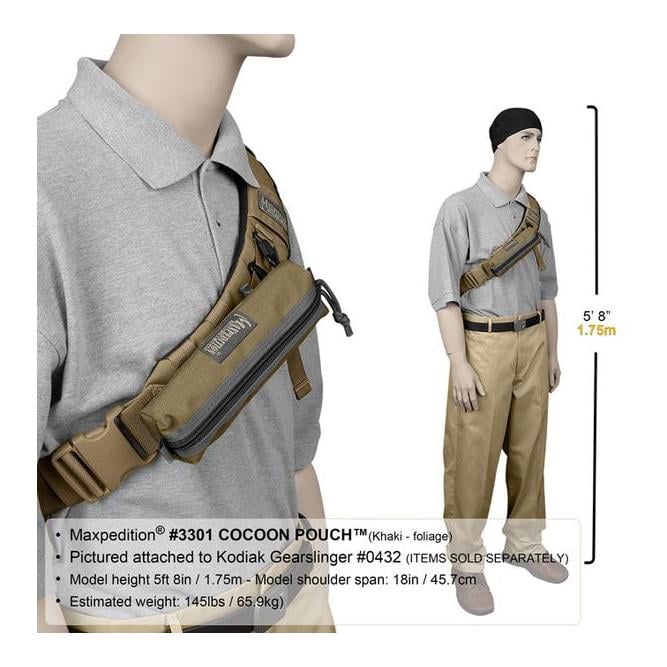 Cocoon Pouch - Schwarz