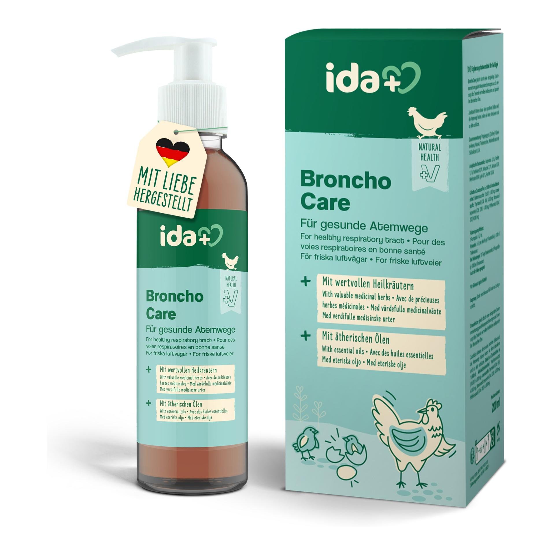 BronchoCare pour poulets et poussins - soutient les voies respiratoires