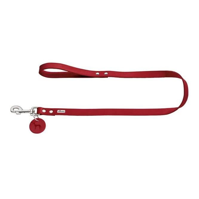 Image of Hunter Führleine - Softvollrindleder/rot bei Hauptner.ch