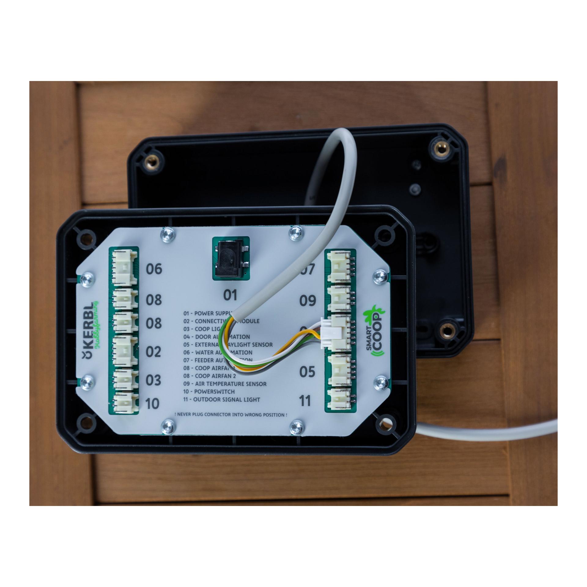 Câble pour porte de poulailler