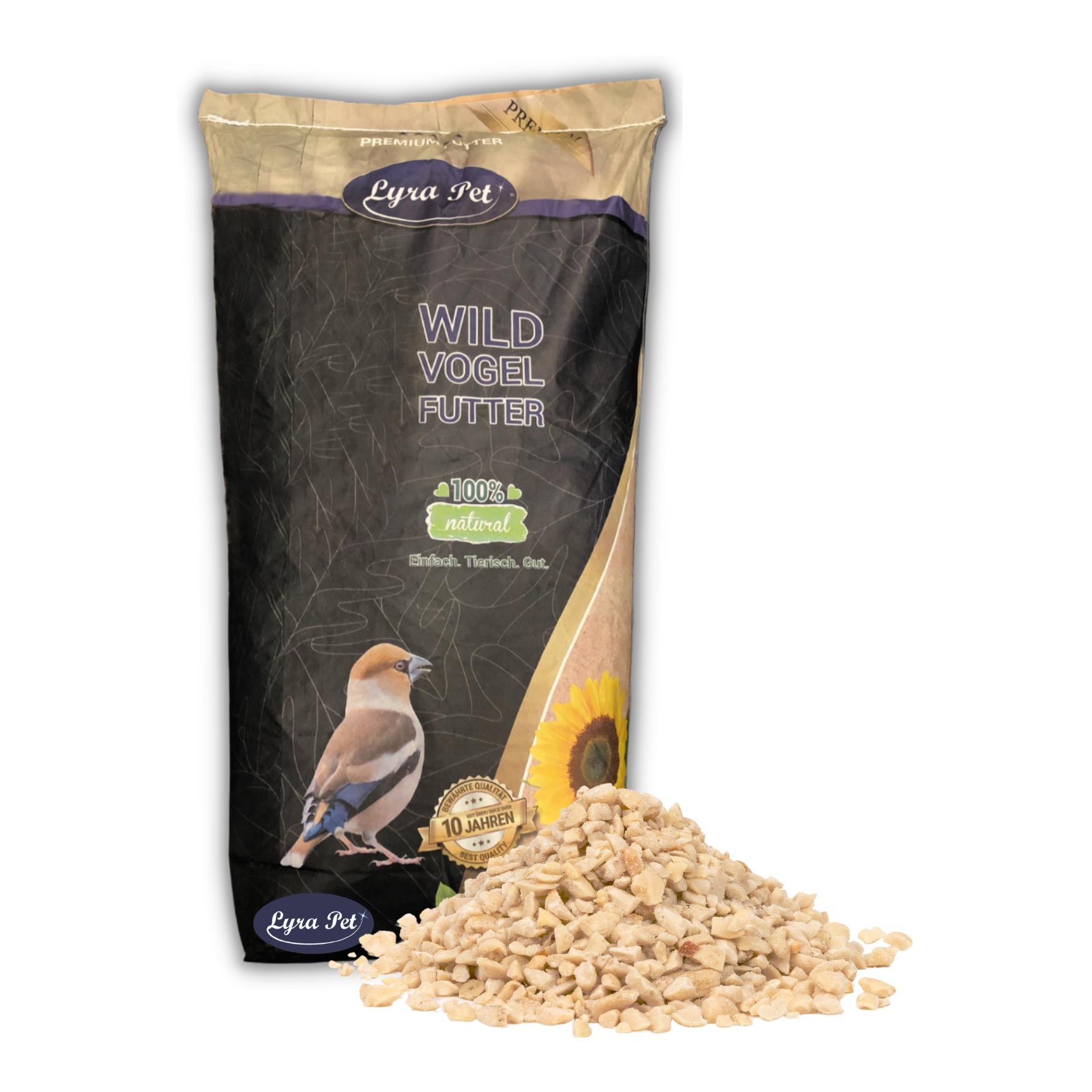 Erdnusskerne weiss gehackt