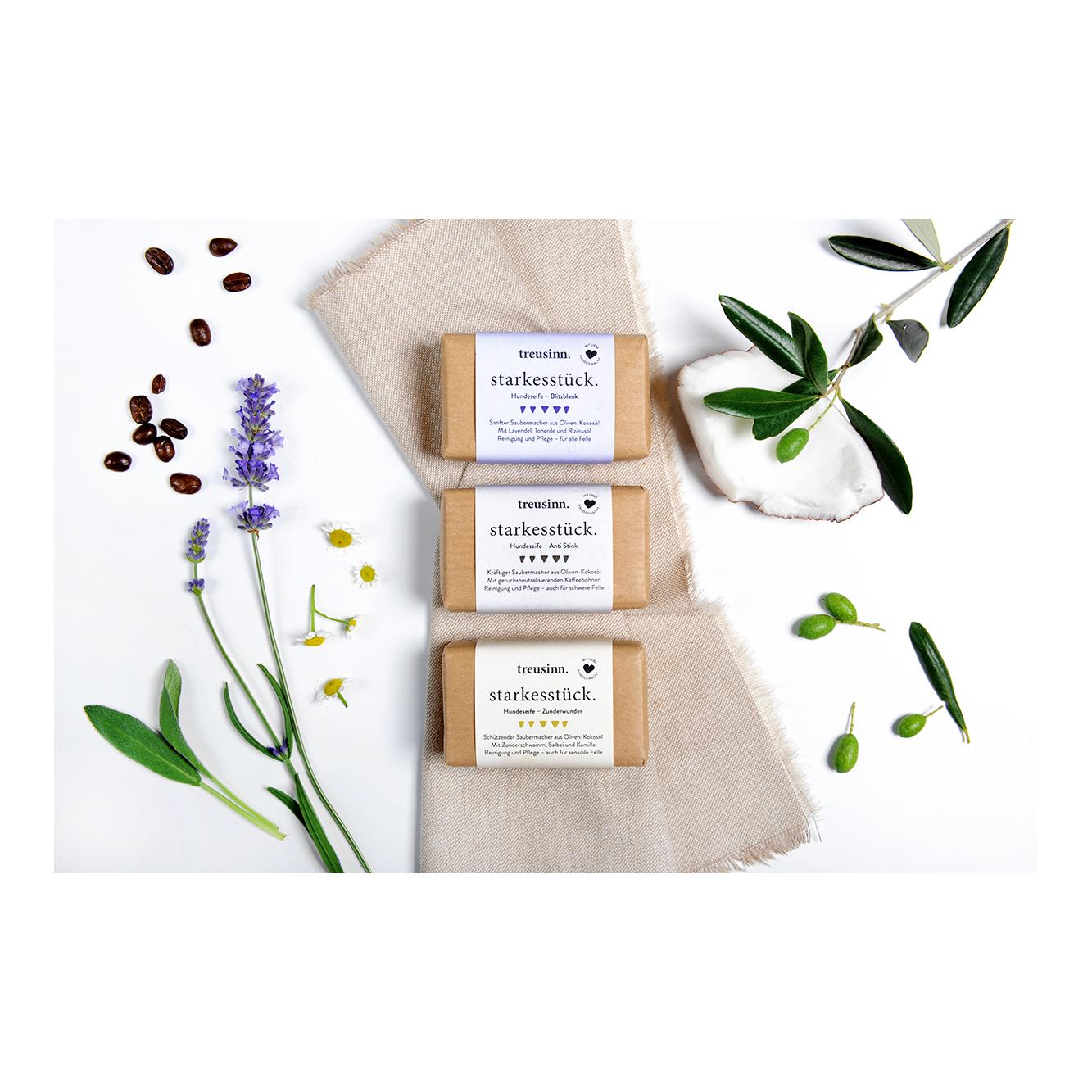 Hundeseife STARKES STÜCK - Anti Stink