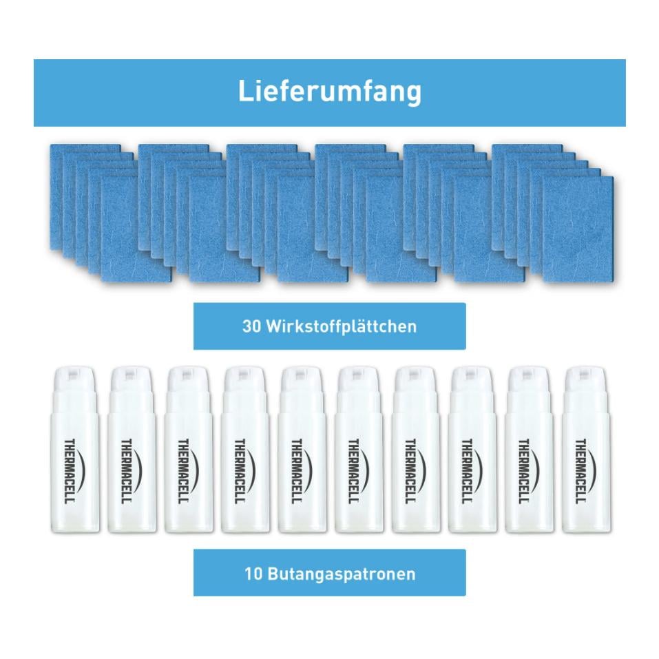 Mückenschutz Set MR450 + Nachfüllpack 120+Std
