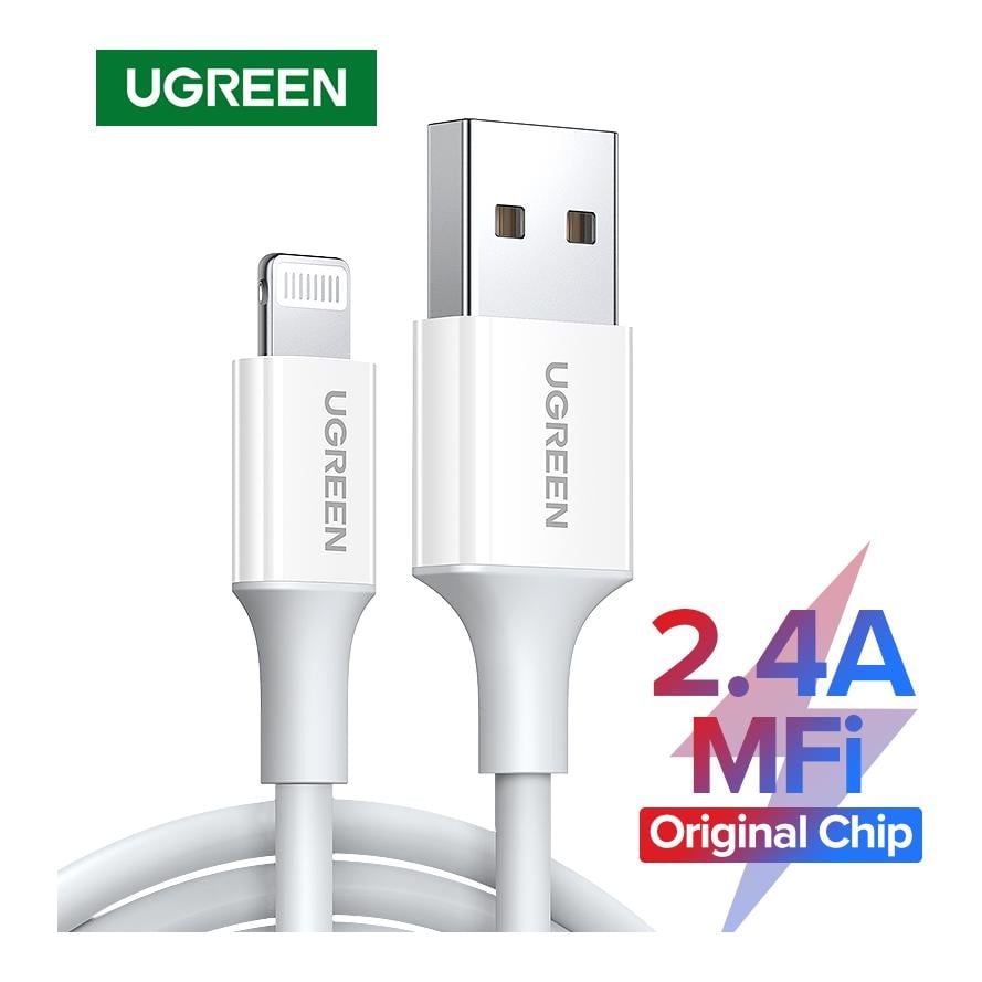 Image of Ugreen Lightning zu USB-A 2.0 Kabel - Weiss bei Hauptner.ch