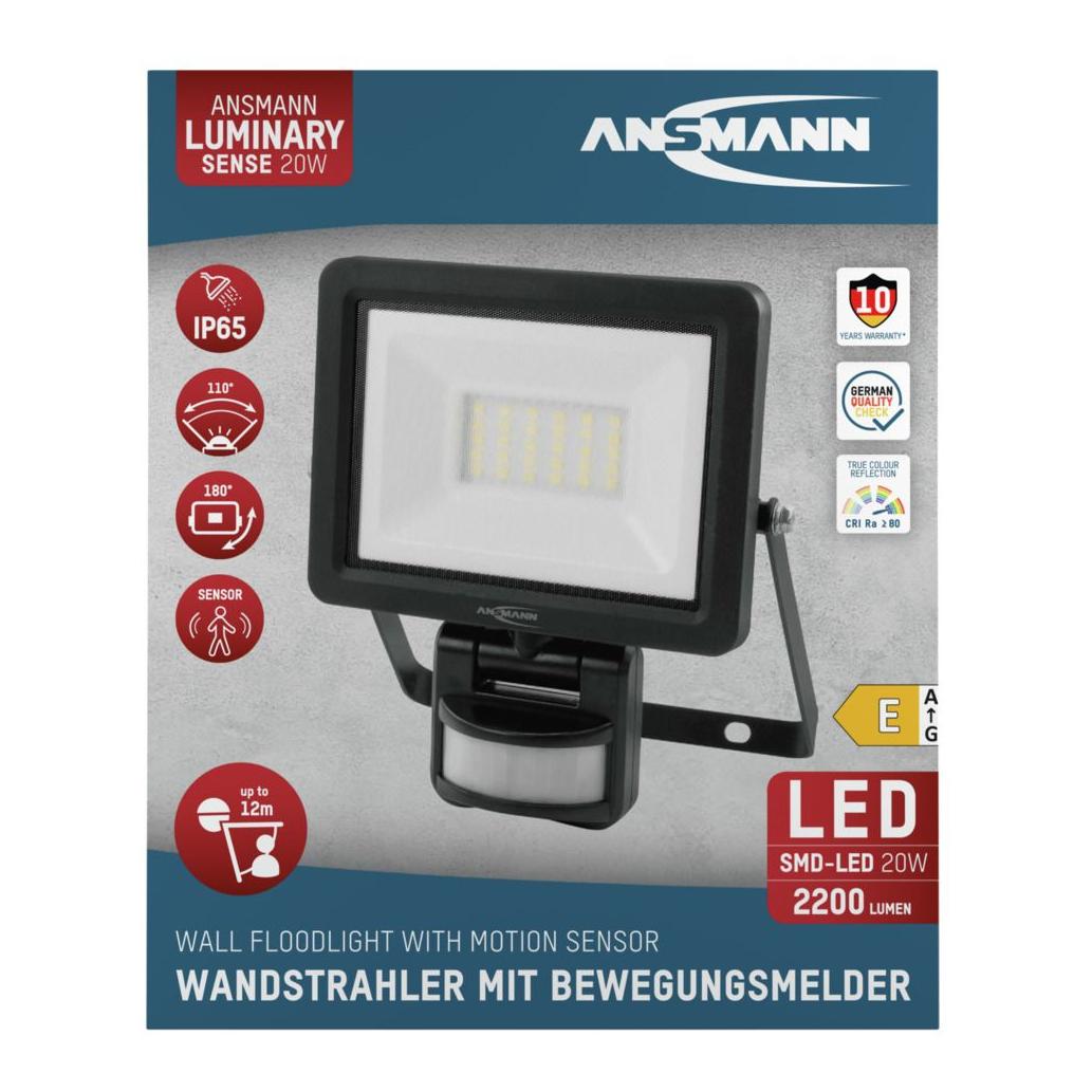 Luminary Wandstrahler 20 W mit Bewegunsmelder