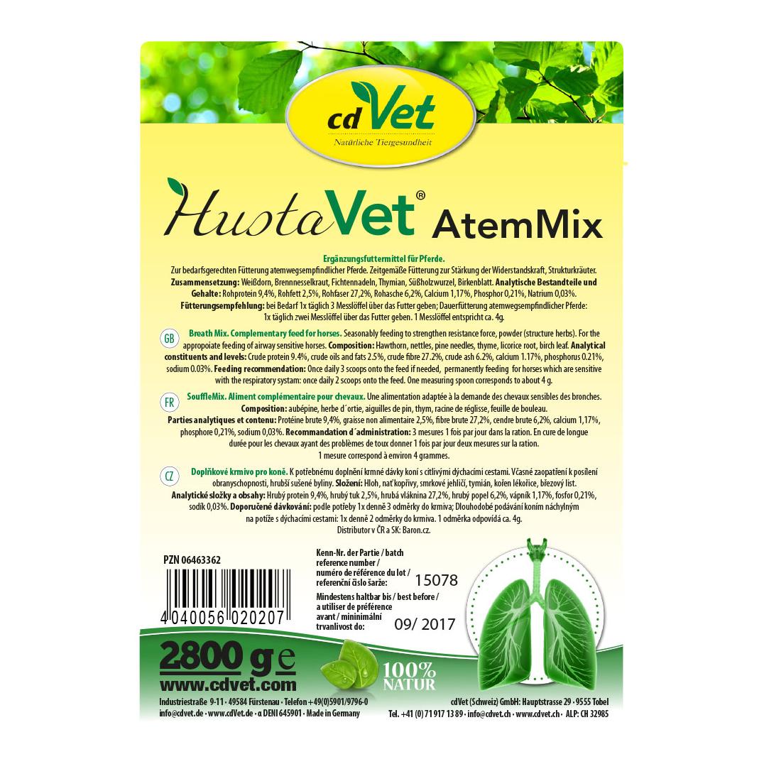 Mélange pour les bronches HustaVet