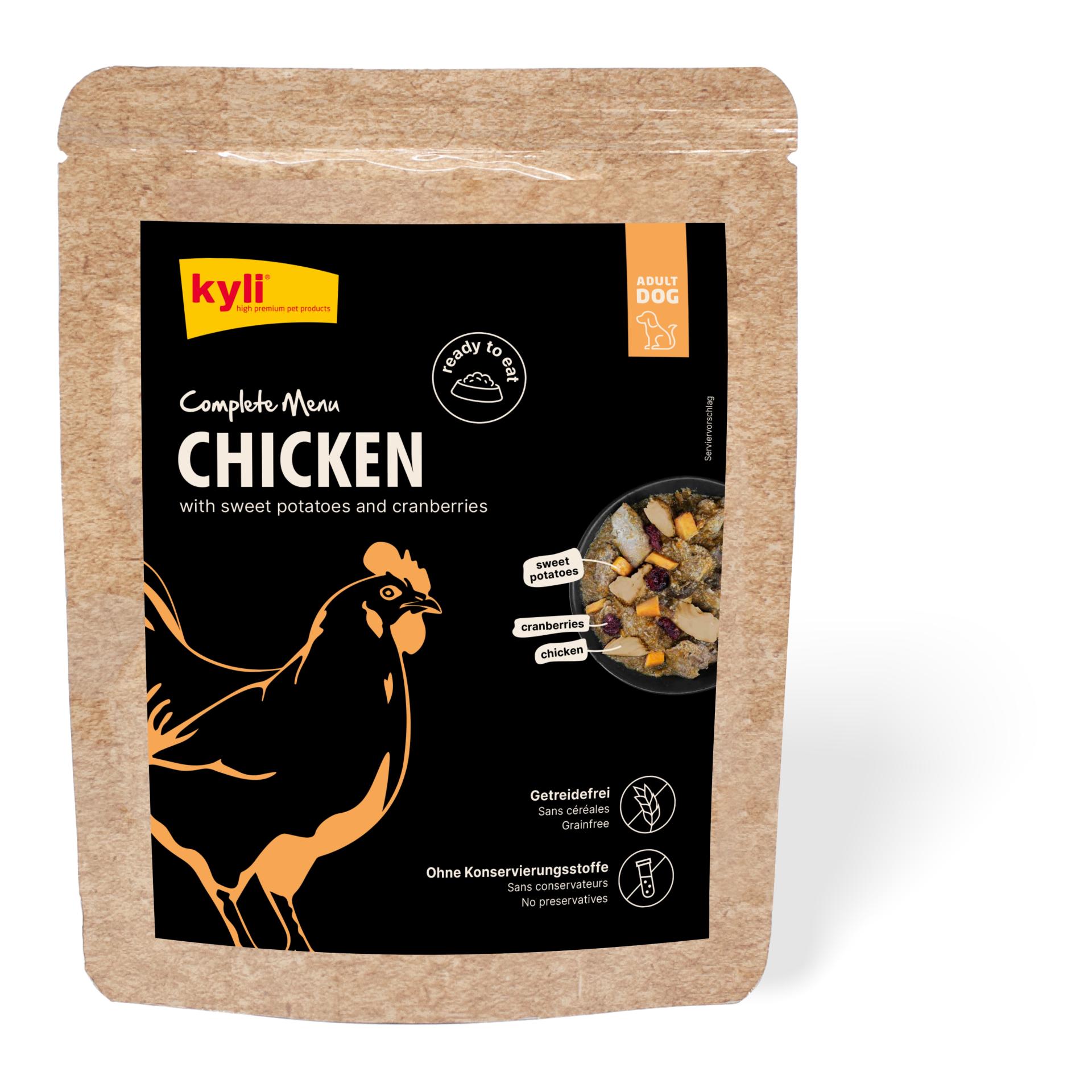 Complete Menu Huhn