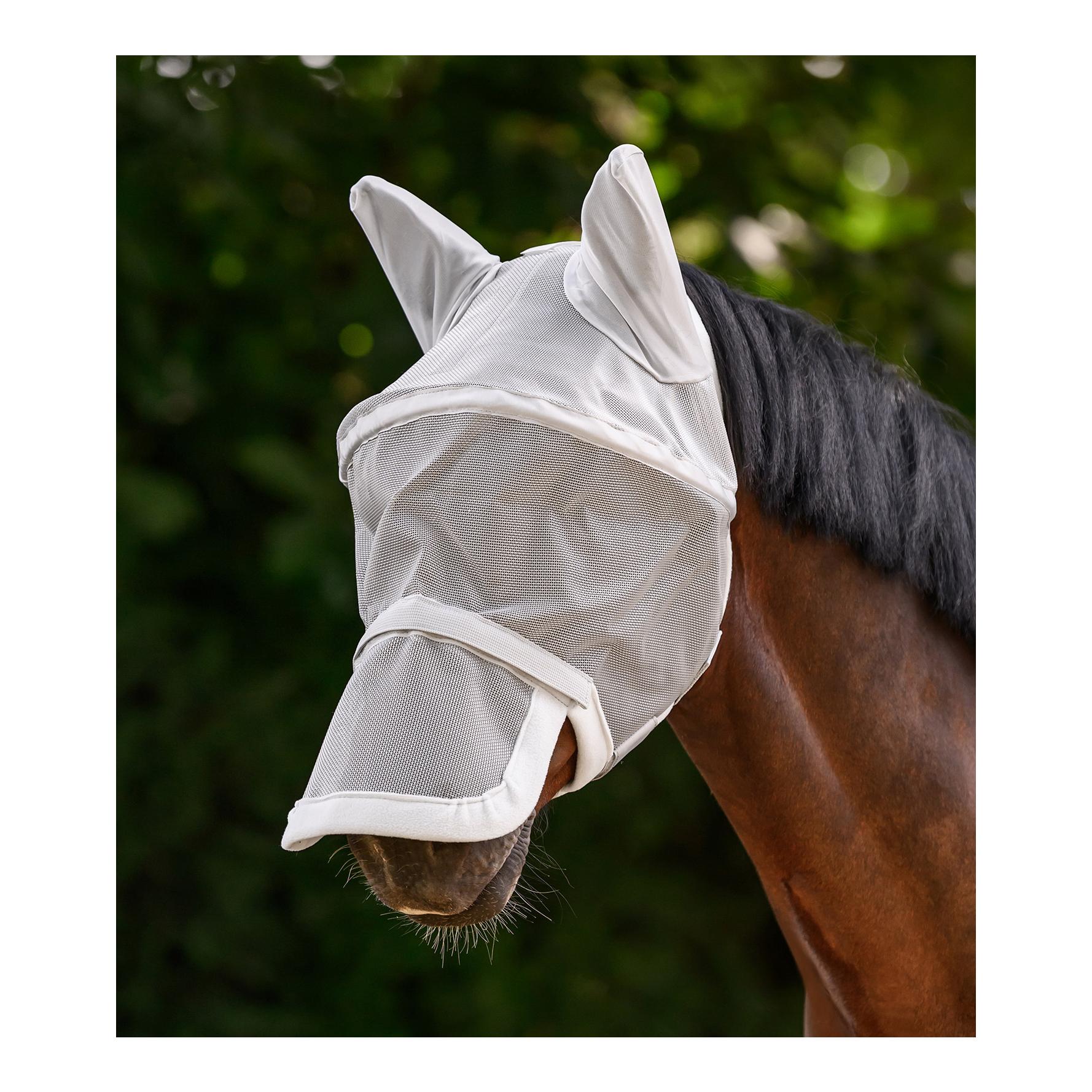 Fliegenmaske Premium Space mit Ohrenschutz und Nasenschutz