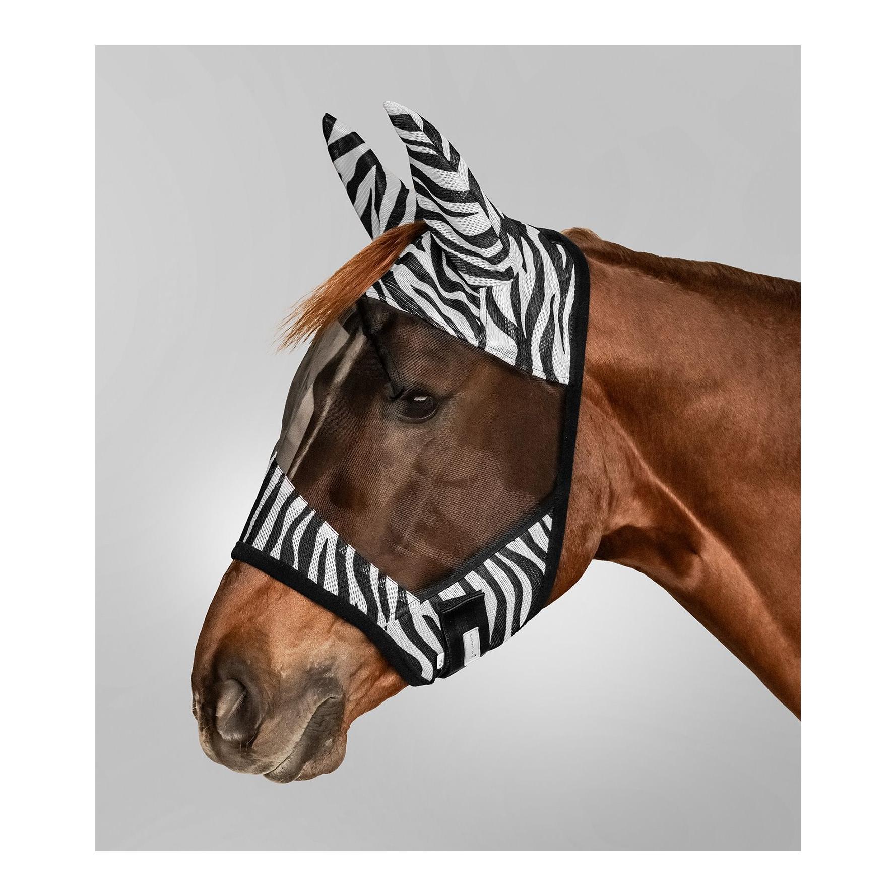 Fliegenmaske Zebra