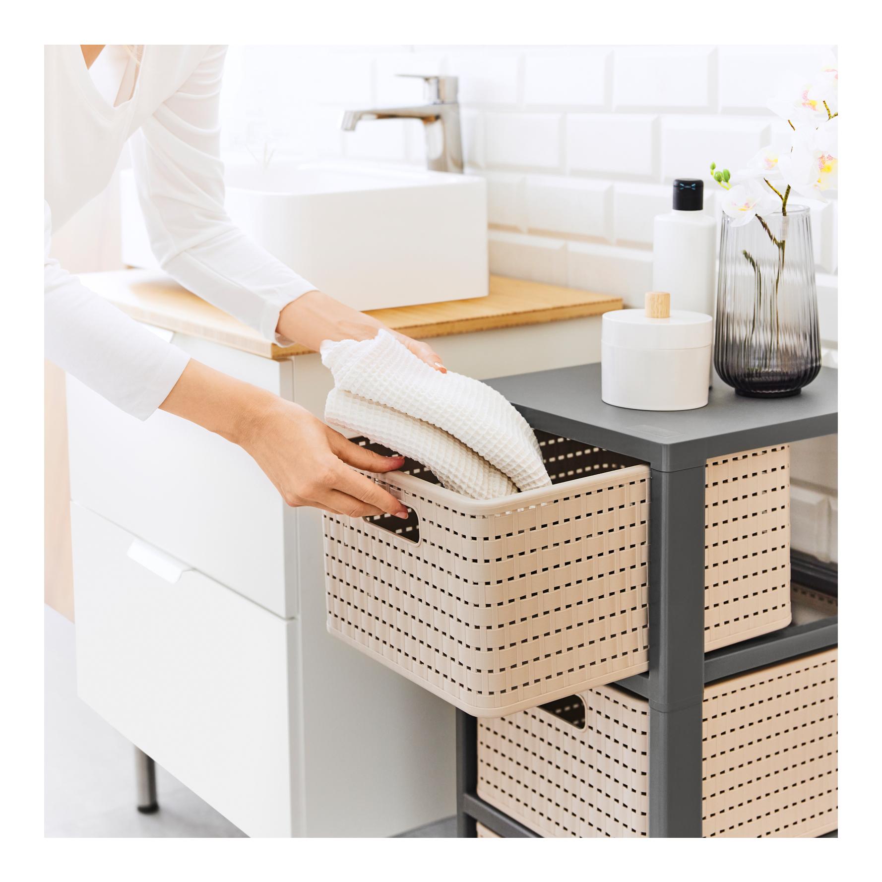 Rotho Tower mit Rollen 3 x DIN A4 COUNTRY